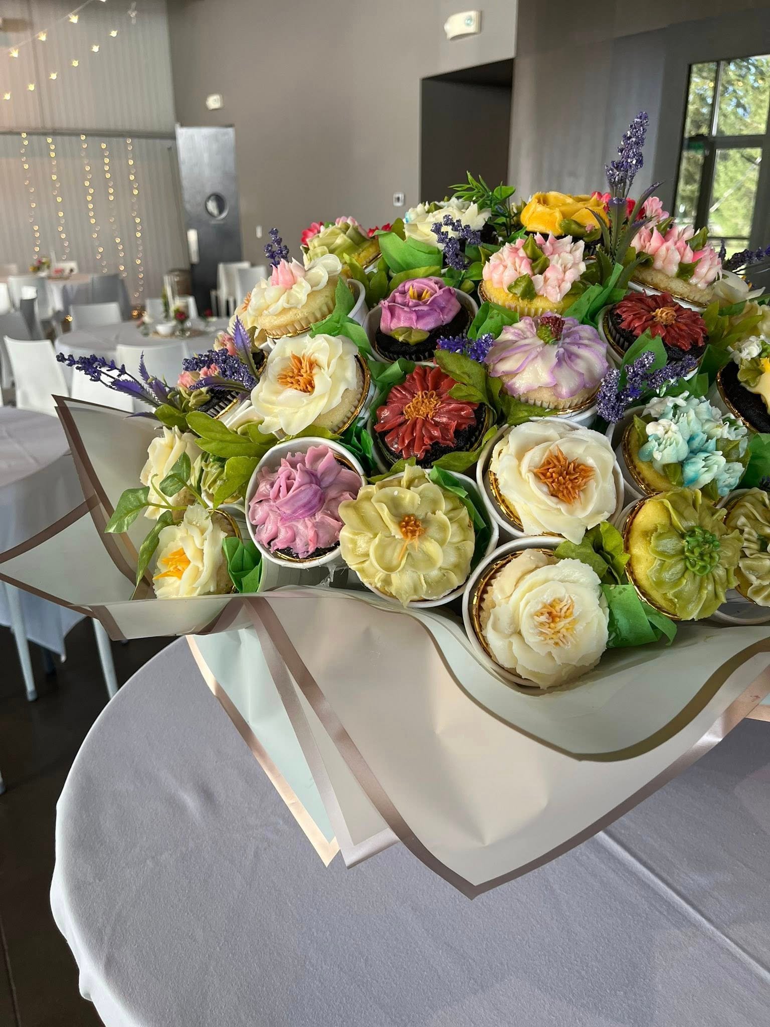 Elegant dessert table