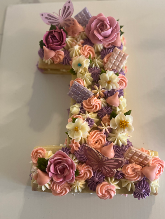 Floral Cookie Cake